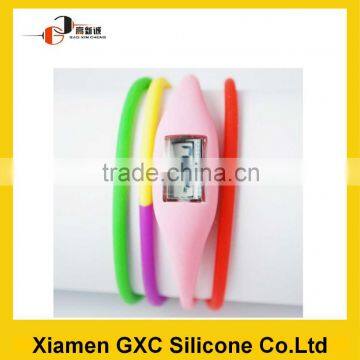 Durable Waterproof Silicone Techno Sport Smart Watch photo-2