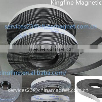 Rubber magnet strip / magnetic rubber strips/ Rubber magnet strip with self adhesive