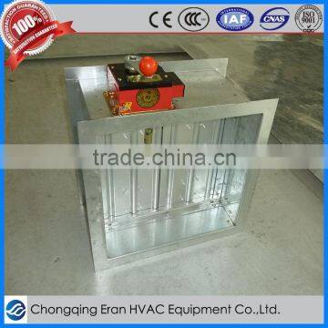 Manual air vent damper for HVAC system