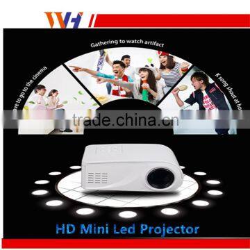 Portable HD 1080P Meeting Advertisement Multimedia Led Video Projector