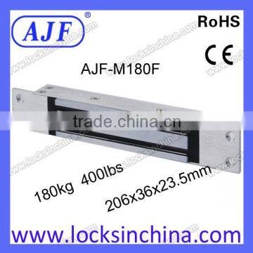 AJF-M180F 180kg single doors electric magnetic locks for access control