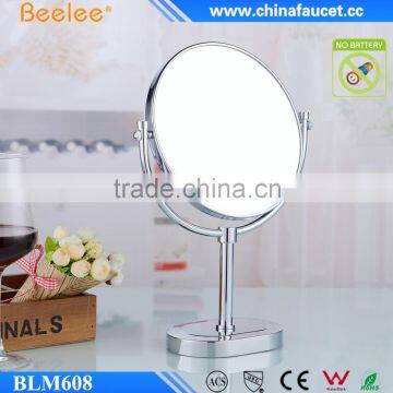 Brass Polished Chrome Silvery Fashionable Cosmetic Mirror photo-2