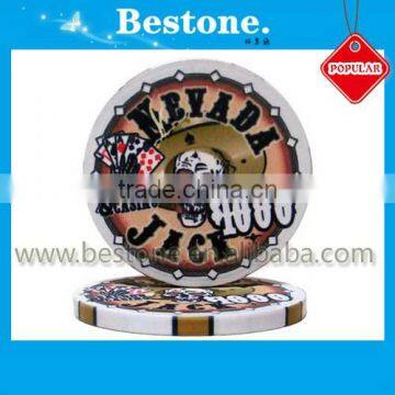 Deluxe Skull Jack Poker Chips Wholesale