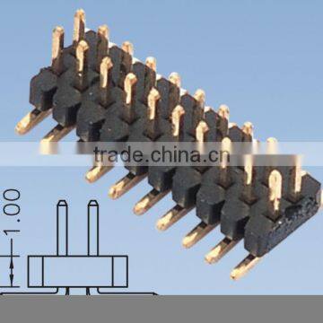 Pitch:1.0mm Double Row SMT Type Pin Header