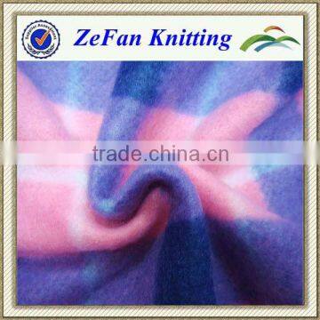 2014 Super soft polyester printed polar fleece fabric wholesale