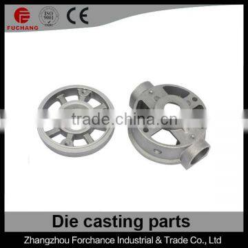 Aluminium die casting of machine parts