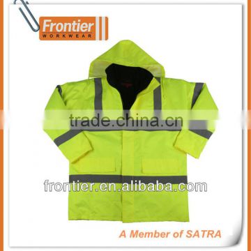 Hi Vis safety reflective waterproof jacket