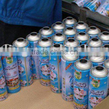 tinplate aerosol can/tin can/necked in aerosol can