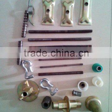 FORM TIE SYSTEM inner unit, d cone, d form tie, flat rib washer