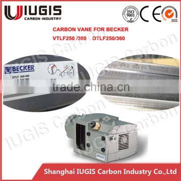 Popular supplier BECKER VTLF250 carbon vane for vacuum pump