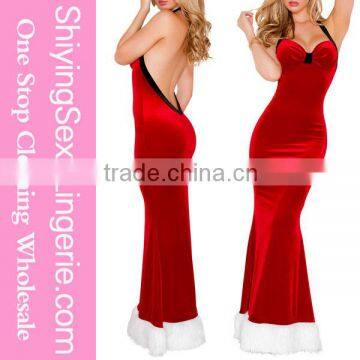 2016 Sexy Fantasy Dress santa claus costsume