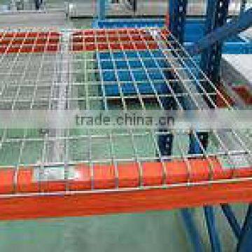 Galvanized wire mesh decking for pallet rack,Hooks metal wire mesh decks for racks