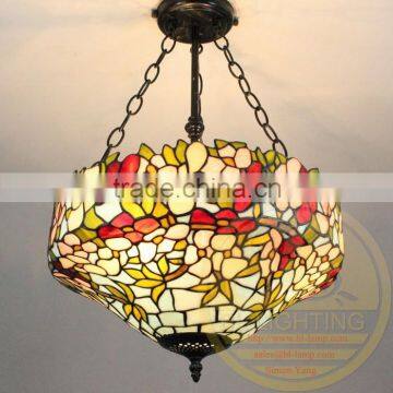 45cm pendant tiffany light for decoration,baolian pendant tiffany light for decoration