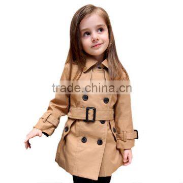 Baby Girls Jacket Kids Outerwear Toddler Trench Princess Coat Clothes Manufacturer Customization OEM Type Factory Guangzhou