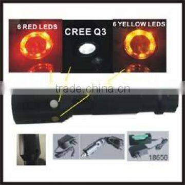 Best buy High quality 3 Colour Traffic Flashlight