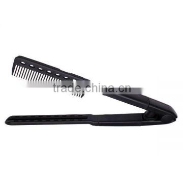 Hair salon comb hair straightening comb