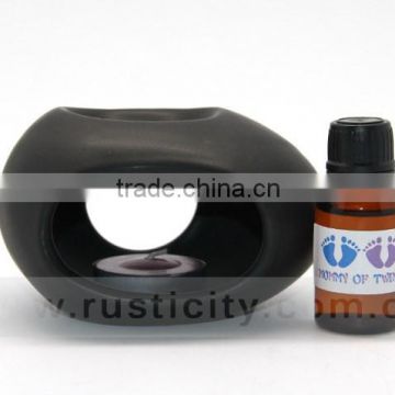 High quality new design ceramic aroma oi burner with incense