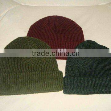 30% wool 70% acrylic beanies custom Logo as your design