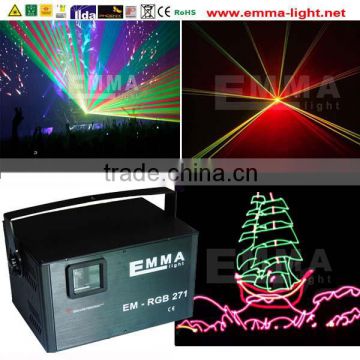 High Quality stage lights rgb color moving head lighting for 5w laser show