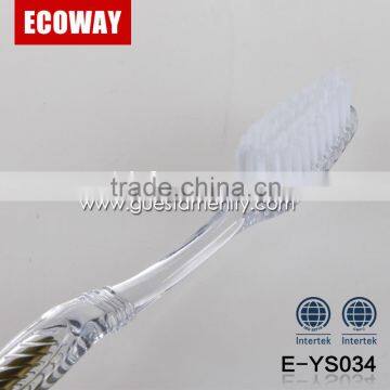 Hotel Disposable Long Toothbrush Plastic Free Sample Toothbrush photo-3