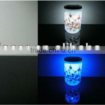 bright solar ceramic jar gift light(SOC1209