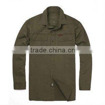 men's polyester and cotton shirt