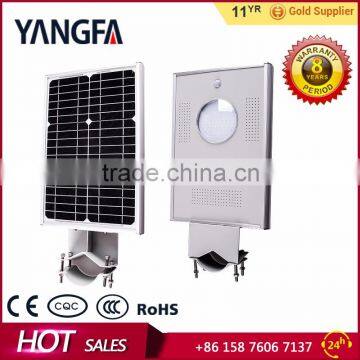 YANGFA Automatic high quality solar powered led streetlights AS01