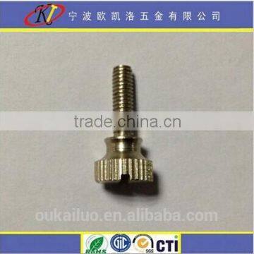 Slotted Knurled Thumb Machine Screws