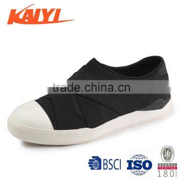 elastic design men casual shoes board shoes