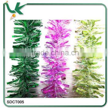 Colored Christmas Decoration Tinsel Wholesale