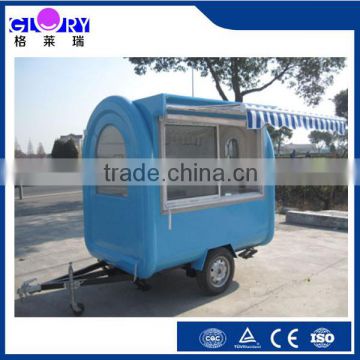 New Style Fried Ice Cream Machine Street Mobile Food Cart For Vending