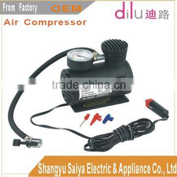 12V Car air compressor,300/250PSI air pump, air inflator,16mm cylinders air compressor