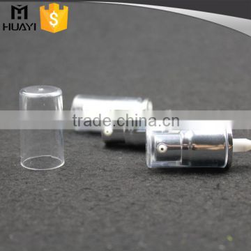 mini silver Plastic Perfume mist atomizer pump sprayer