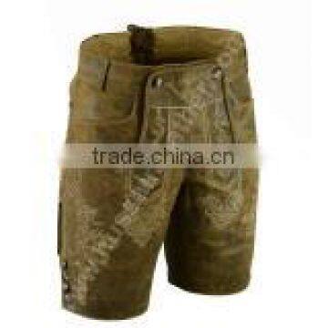 Herren Leder Short Strong Idea With Shape Wells