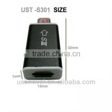 Micro USB 5 pin to 11 pin for galaxy s3 i9300 MHL HDTV adaptor