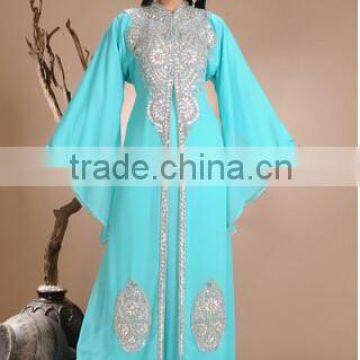 Designer Clothing Manufacturers Abaya Kaftan Dress for Woman