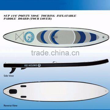 12'6" length inflatable surf paddle board