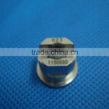 Tungsten carbide flat spray nozzles TC tips