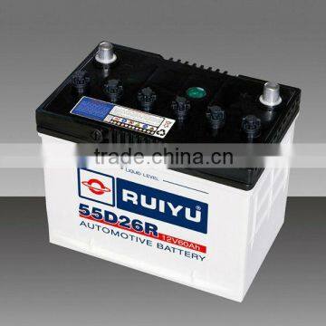 Lead Acid dry charged Car Battery 55D23L