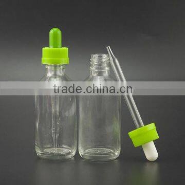 60ml Round Clear Glass Bottle for Essential Oil E-liquids photo-4