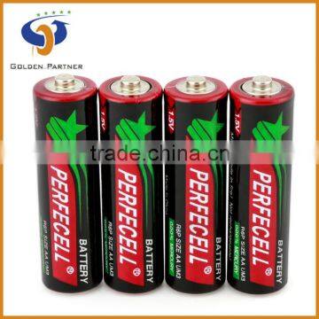 Cheap R6 Size AA Zinc Carbon Eco-Friendly Battery