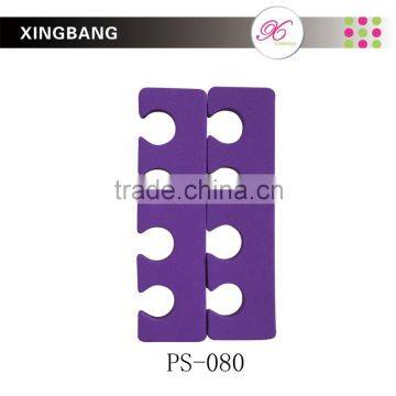 promotional toe separator, customizable soft EVA pedicure tools for nail art