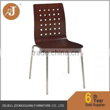 Iron frame Bent wood Chair