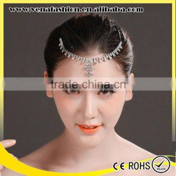 Fashion Stetch Elastic Rhinestone Headbands With Rhinestone