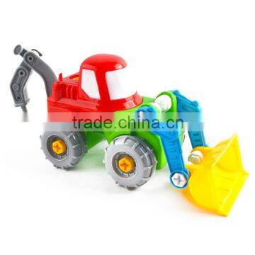 Children Diy Toy Truck Plastic Assembly Toys photo-4