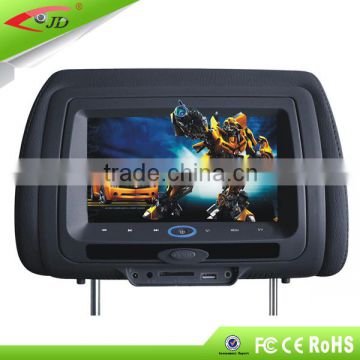 Favorable Price 7 inch rear back seat monitor dvd tv for car