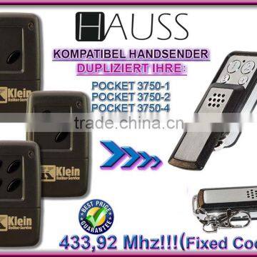 Hauss transmitter pocket 3750-1,3750-2,3750-4