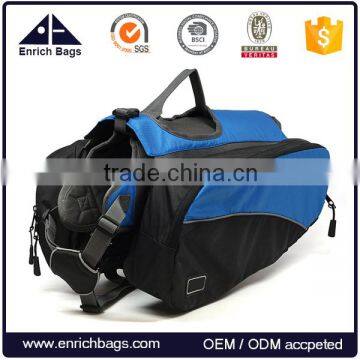Removable Nylon Saddlebag Style Dog Carrier Backpack photo-4