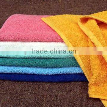 100% Cotton Plain Coloured Towel