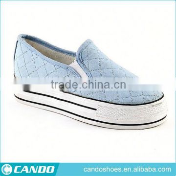 factory wholesale slip on canvas sheos